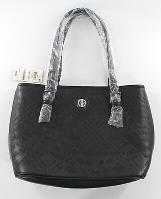 Giani Bernini Black Tote Bag Purse #GB4