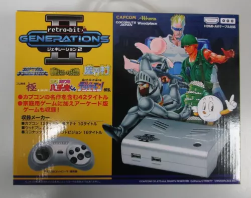 Retro-Bit Generación 2 - con 42 títulos con licencia incorporados entre otros de Capcom