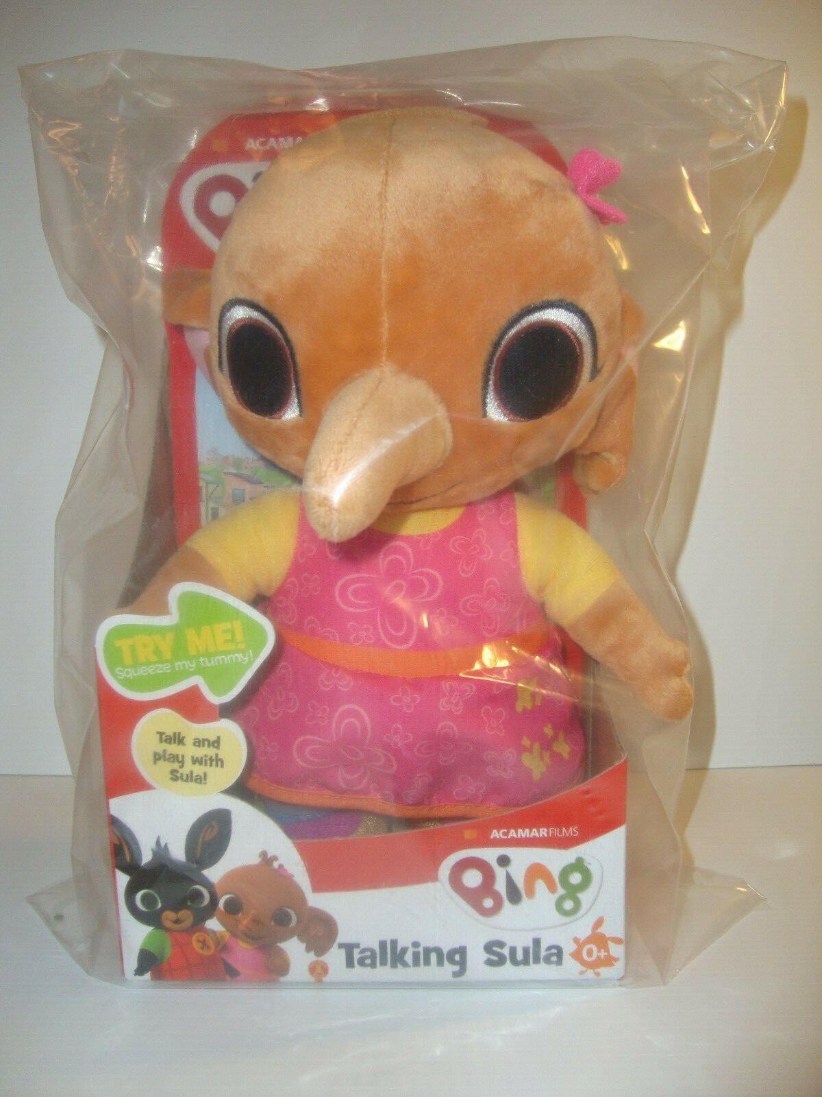 bing talking sula soft toy