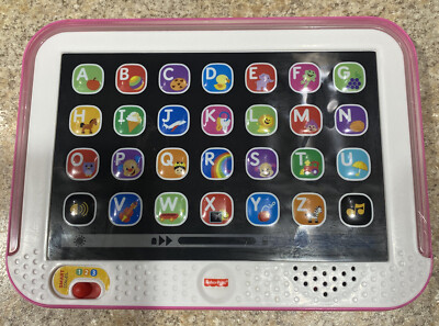 Fisher Price Laugh Learn Smart Stages Tablet Pink 12-36 Months