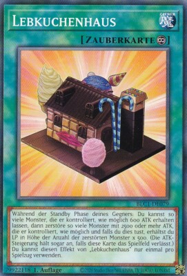 Lebkuchenhaus BLC1-DE079 Common  Battles of Legend: Chapter 1 Yugioh Karte