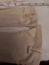 VINTAGE WOMANS DRESS GLOVES BY FOWNES 6.5" DOETTE DELUXE 100 DLB. WOVEN COTTON