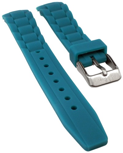 Bracelet De Montre En Cuir Souple Rembourré Gris - Marque Watchband Berlin, Tailles 14mm à 24mm, Neuf Avec étiquettes