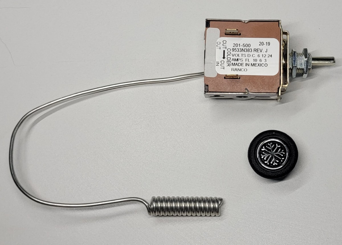 Ranco 9533N383 A/C Rotary Thermostat Refrigeration Temperature