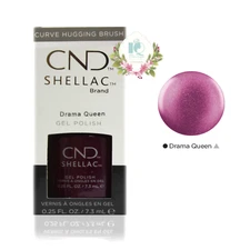 CND Shellac UV Gel Polish 0.25 oz NIB Drama Queen