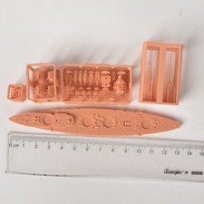 1/1250 Italia Corazzata Dante Alighieri 1923 3D Resina Stampata Modellino Militare Kit