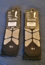 2 Pairs Of New Adidas Baseball Over The Calf Aeroready Compression Socks. Medium