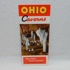 OHIO CAVERNS, WEST LIBERTY, OHIO BROCHURE