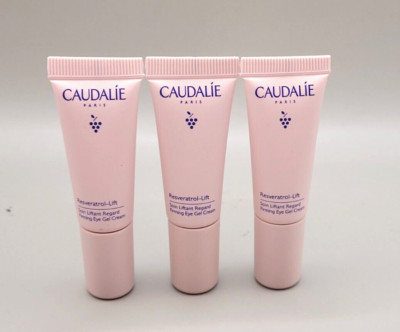 3 X CAUDALIE RESVERATROL- LIFT EYE FIRMING GEL CREAM 0.1 OZ/5 ML*3