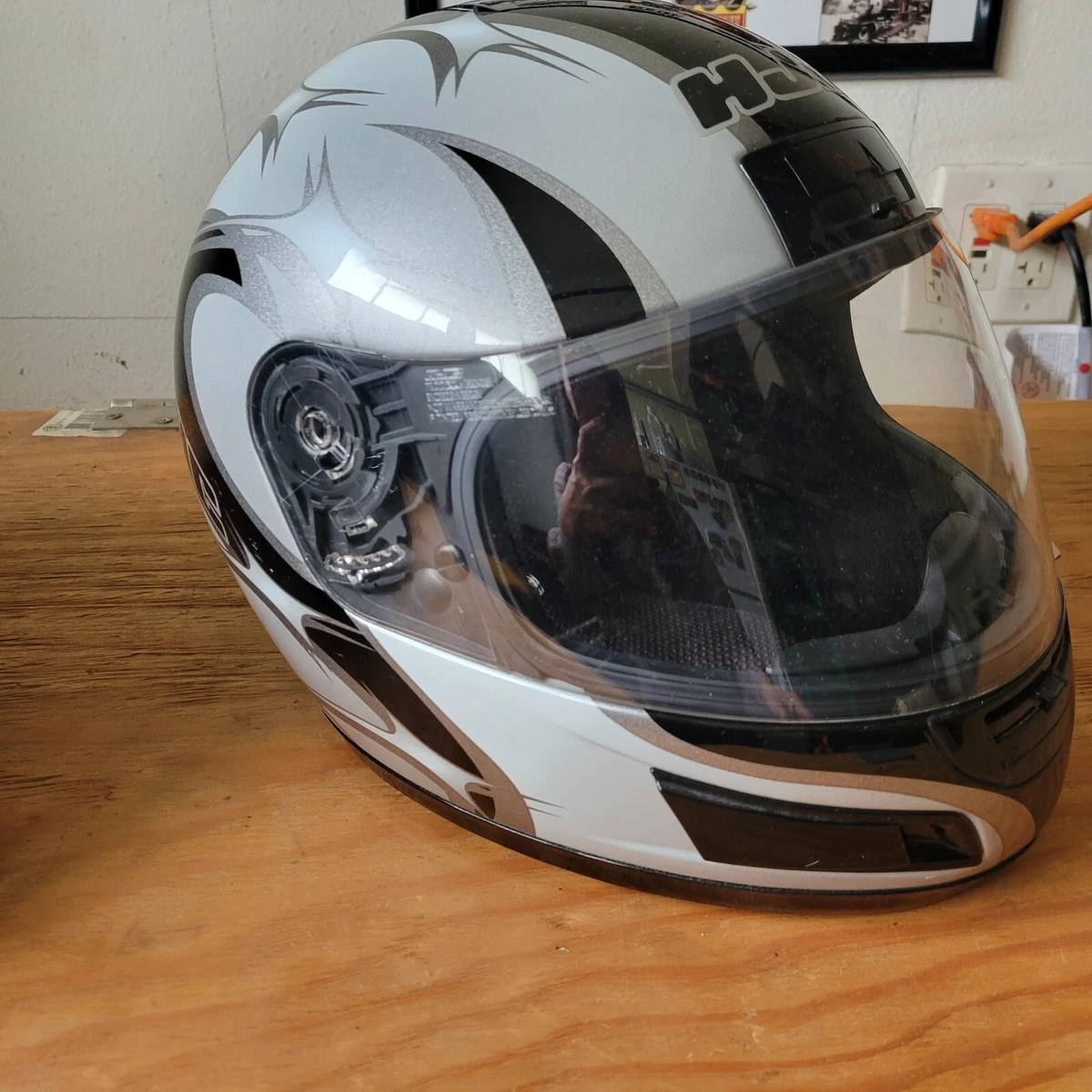HJC FUSION CL 12 ADULT SMALL MOTORCYCLE HELMET SNELL M95 DOT eBay