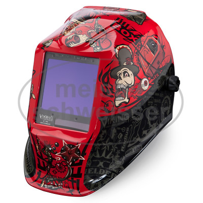 Lincoln Electric Viking 3350 4C Mojo Solar Automatik Schweißhelm Schweißerhelm