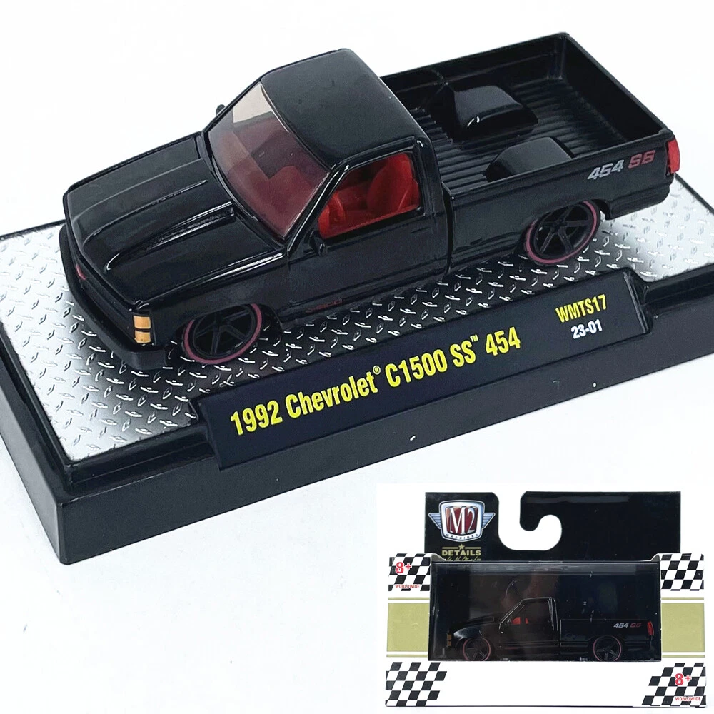 M2 ウォルマート 限定 - 1992 シボレー C1500 SS 454 M2 1:64 1992 Chevrolet C1500 SS 454 WMTS17 Alloy Car