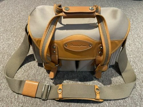 Herringbone Lona Bolsas/Bolsas tiracolo para Câmera