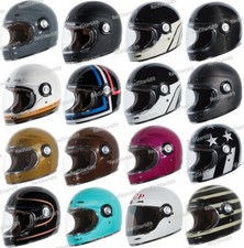 TORC T1 Newport Retro Full Face Motorcycle Fi...