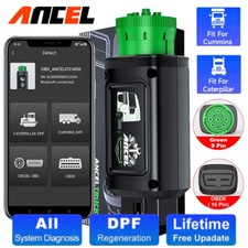 Bluetooth Heavy Duty Truck Scanner DPF Regen for Cummins Caterpillar Diagnostic