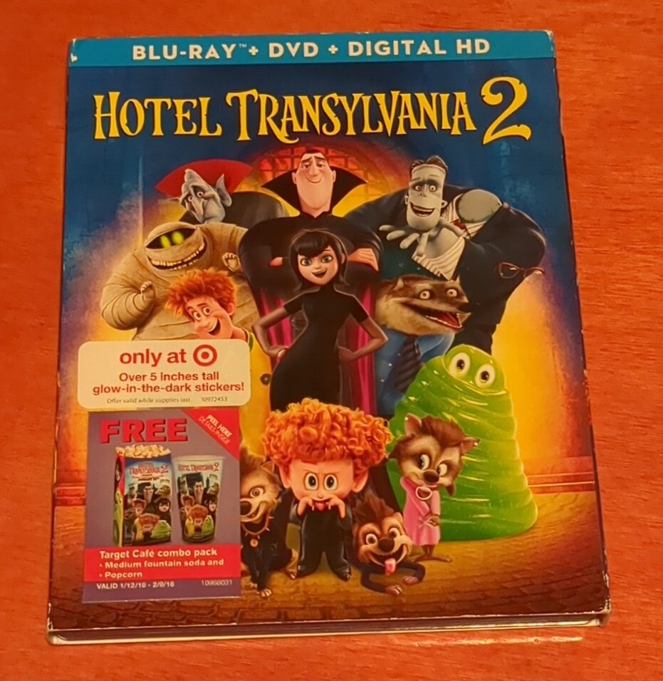 Hotel Transylvania 2 Blu-ray Adam Sandler Andy Samberg Selena