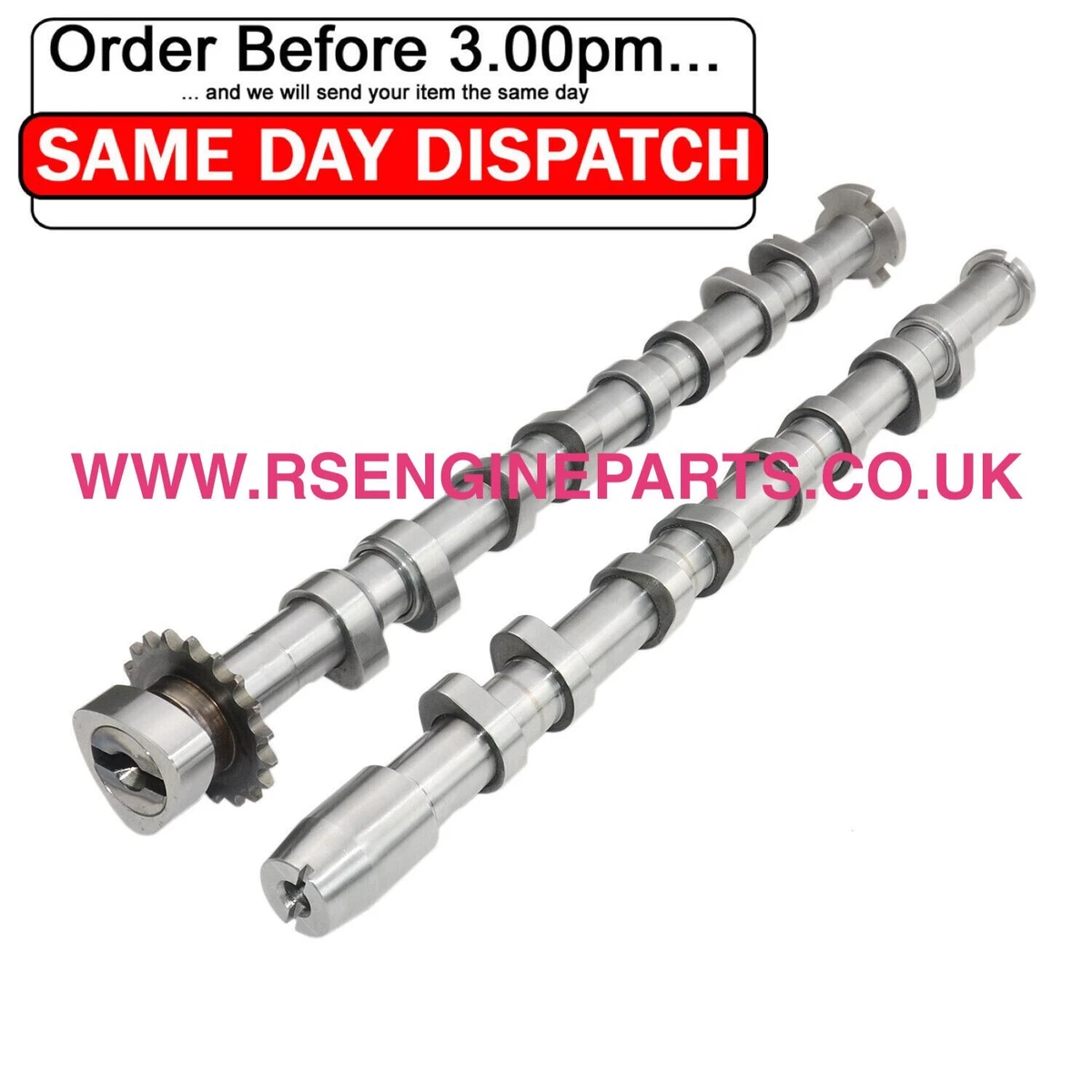Camshaft INLET EXHAUST FIT FOR AUDI SEAT SKODA VW 2.0 TFSI TSI DTI 