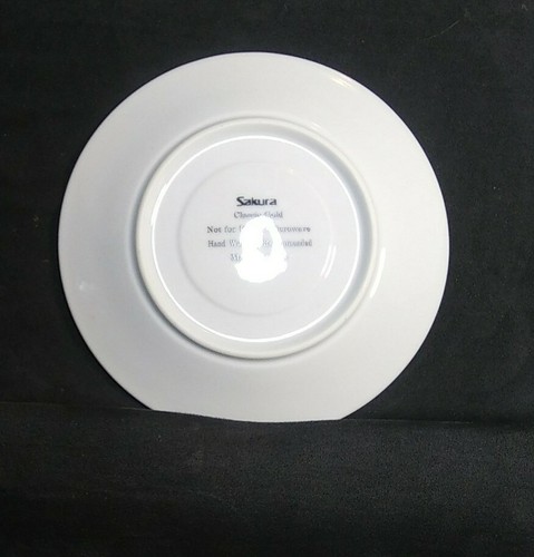 (3)Sakura Classic Gold - Replacement Saucers 1997. Nice Photos Description - Picture 6 of 6