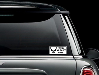 Proud Air Force Family Vinyl Car Truck Window Decal Bumper Sticker US Seller