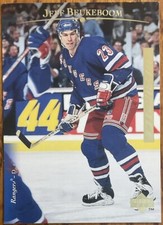 1995-96 Upper Deck Electric Ice Gold RARE Jeff Beukeboom #203 New York Rangers