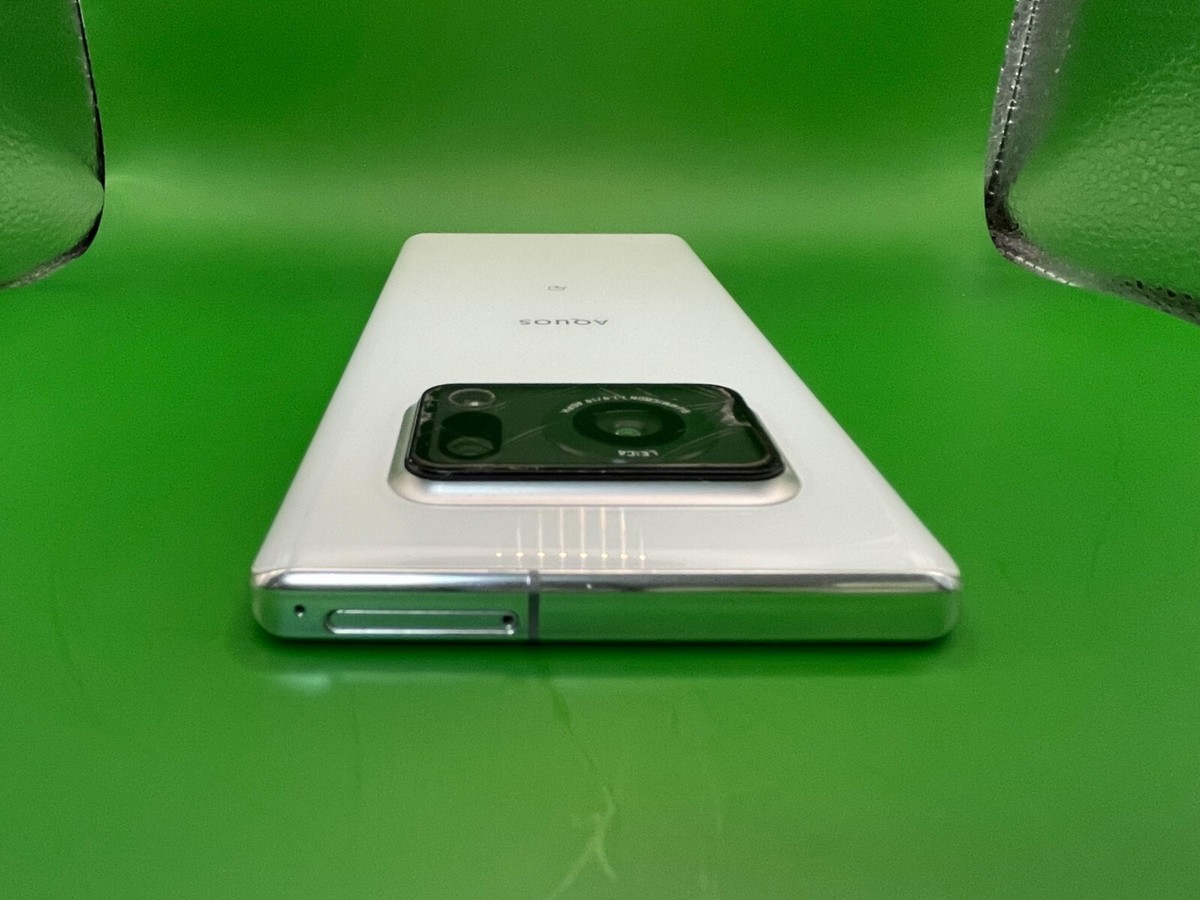 Excellent+++++] SHARP AQUOS R6 A101SH WHITE Android Leica Lens SIM