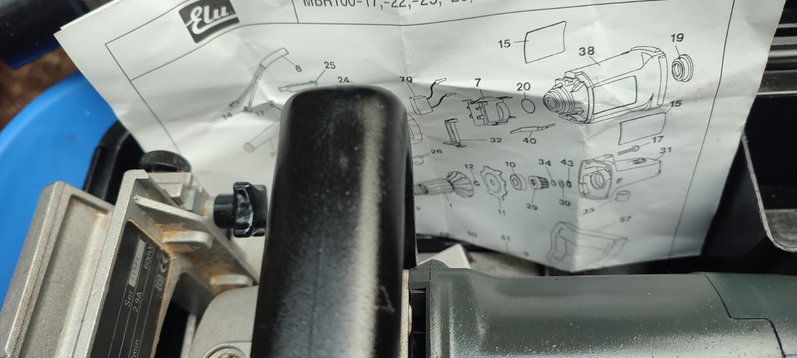 Elu, 240 Volt Biscuit Jointer eBay