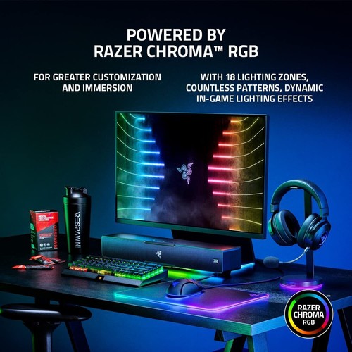 Razer Leviathan V2: Multi-Driver PC Gaming Soundbar with Subwoofer - THX Spatial - Picture 8 of 8