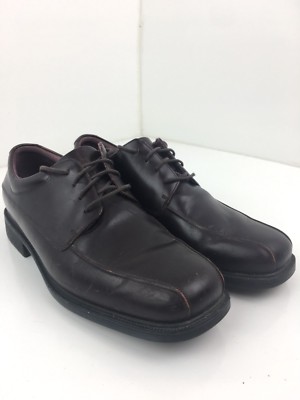 Rockport Waterproof Black Leather Lace-Up Oxford Dress Shoes Dynamic Suspension Rockport Works Men main image 3