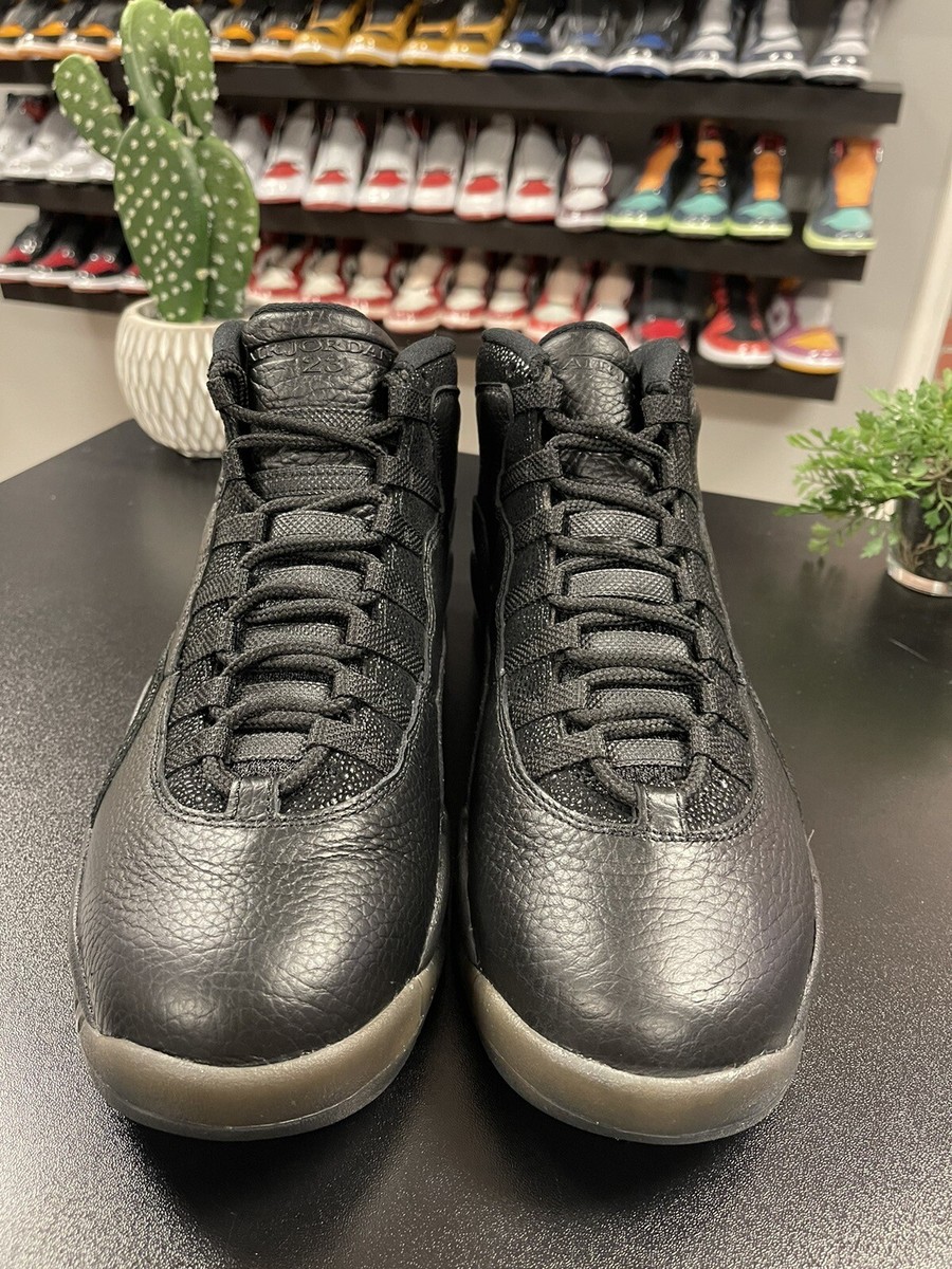 Size 10 - Nike Air Jordan 10 Retro x OVO Black 2016 819955-030