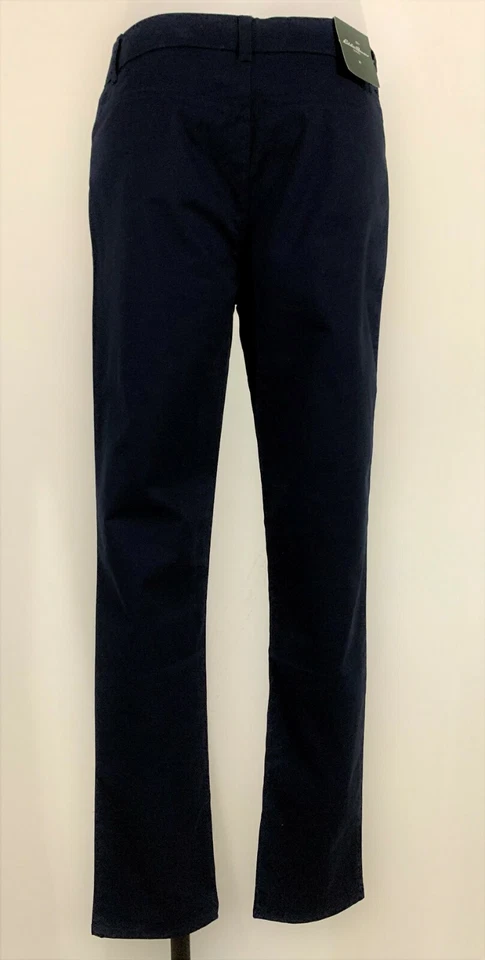 Pantalones Escolares Eddie Bauer Uniforme Niñas Azul Marino 2 Bolsillos Talla 20 Foto 4 de 4