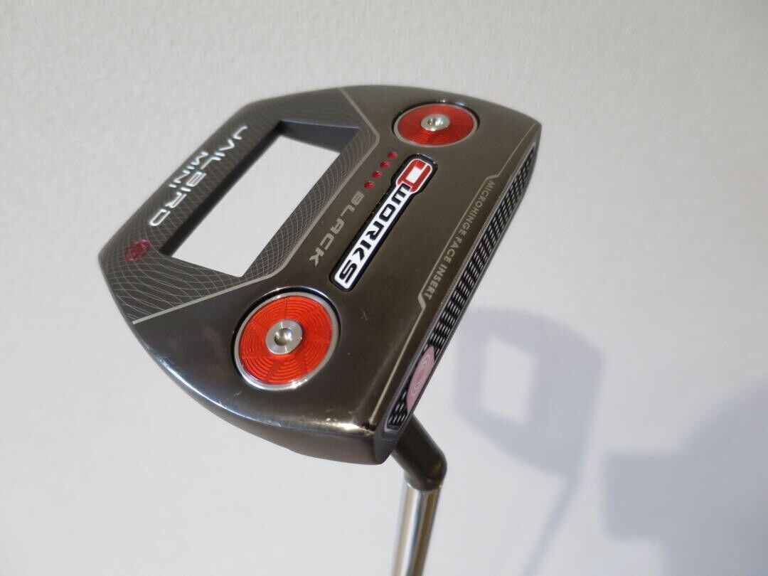 Odyssey O WORKS JAILBIRD MINI BLACK Putter 33in w/Head Cover Odyssey O WORKS JAILBIRD MINI BLACK Putter 33in w/Head Cover