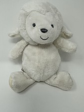 Carters Lamb Plush Lovey Precious Firsts White Sheep Baby Rattle Crinkle Toy H1