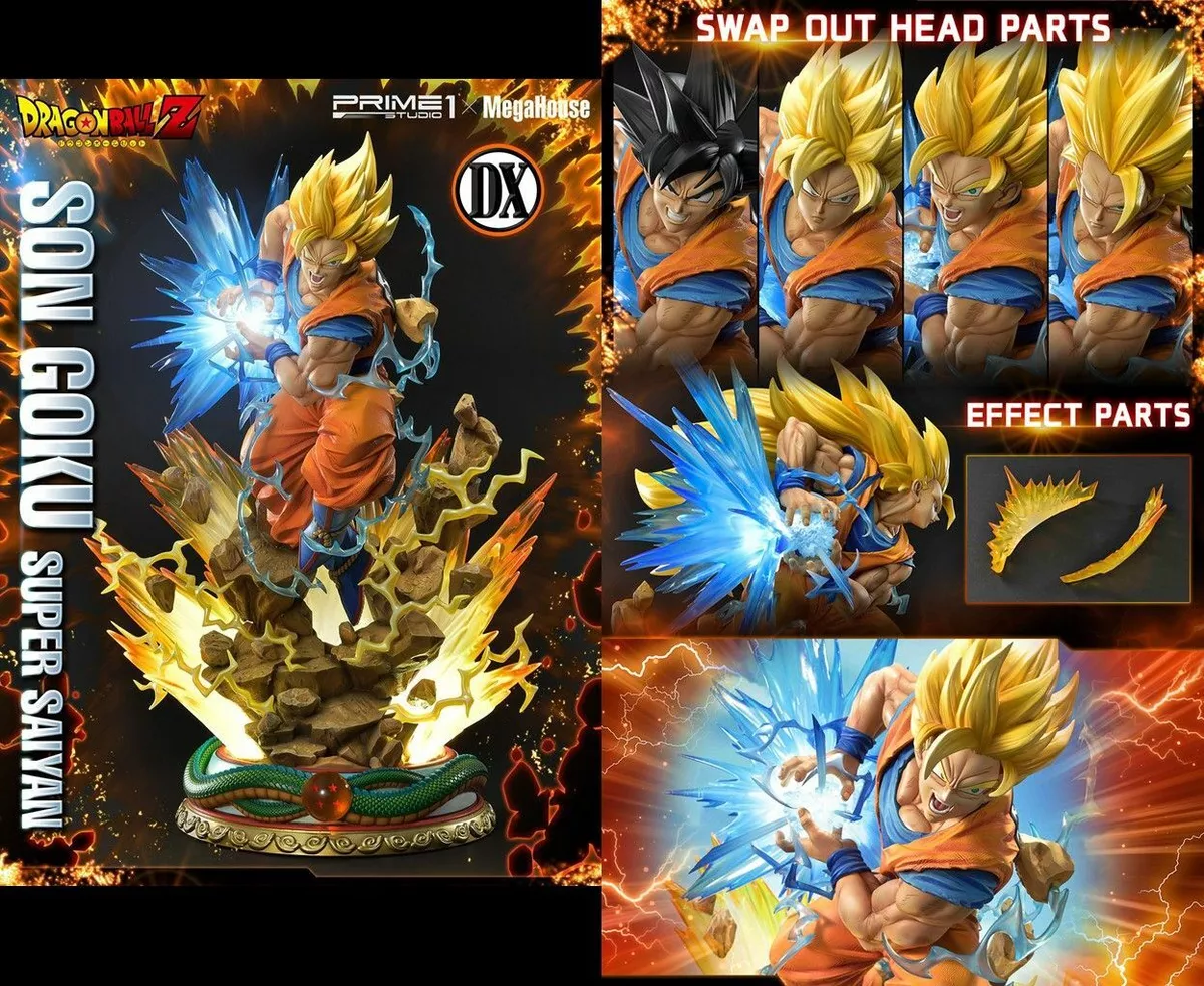 Mega Premium Masterline Dragon Ball Z Super Saiyan Son Goku Deluxe Version