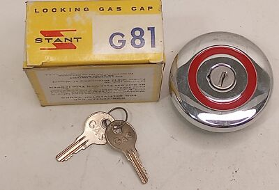Stant G-81 Locking Gas Cap 1958-1959 Chevy 1958-1961 Pontiac NORS