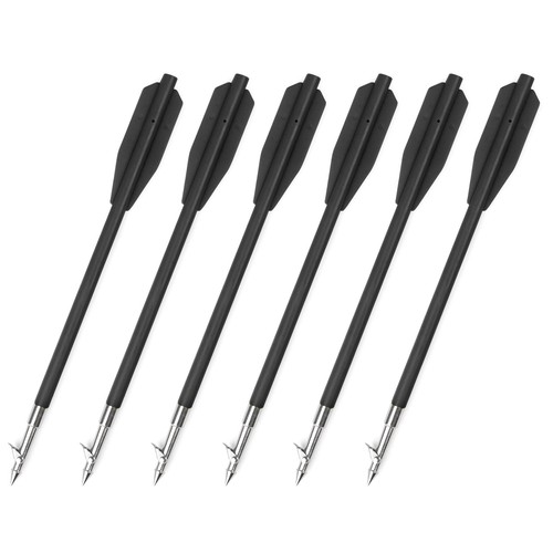 6.8" Black Plastic Fishing Hunting Bolts Arrows for 50 to 130 Pounds Crossbow 6X - Picture 2 of 11