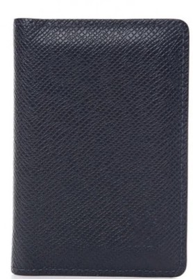 LOUIS VUITTON Taiga Pocket Organizer NM Blue Marine | eBay
