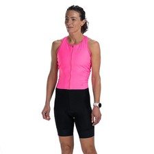 Zoot Women  s Core Sleeveless Tri Aero SLVS FZ Racesuit, Quick-Dry Sleeveless ...