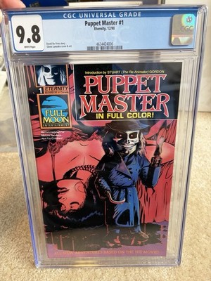PUPPET MASTER #1 1ST PUPPETS IN COMICS 1990 FULL MOON ENTERTAINMENT CGC 9.8