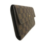 Authentic Louis Vuitton Damier Porte Tresor International Trifold Long Wallet — photo 2