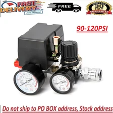 Air Compressor Pressure Switch Control Valve 90-120PSI Pressure Regulator