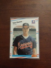 1988 Fleer Glossy Tom Glavine Rookie #3