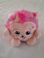 Bobballs Cute Pink Fluffy Small Round Cuddly Plush Toy 