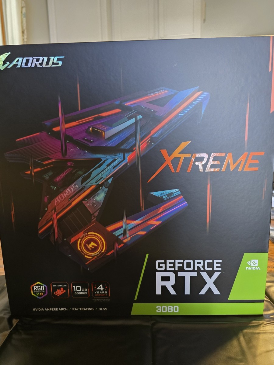 GIGABYTE AORUS GeForce RTX 3080 Xtreme Waterforce WB 1‎0gb