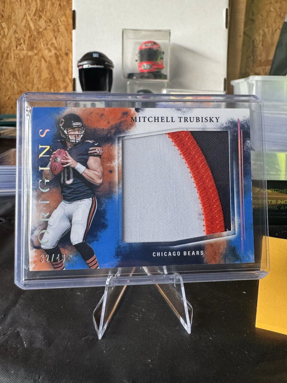 Mitchell Trubisky Panini Origins Rookie Jumbo Jerseys #RJJMT Base