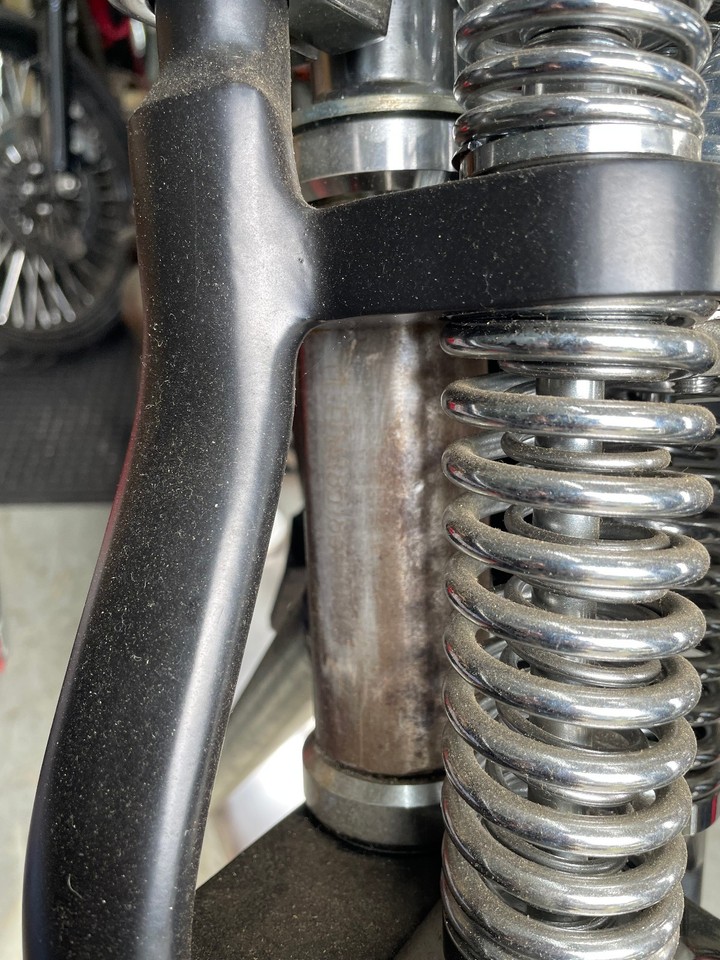 RIGID FRAME FOR HARLEY SHOVEL & EVO ROLLING CHASSIS 34* RAKE 4