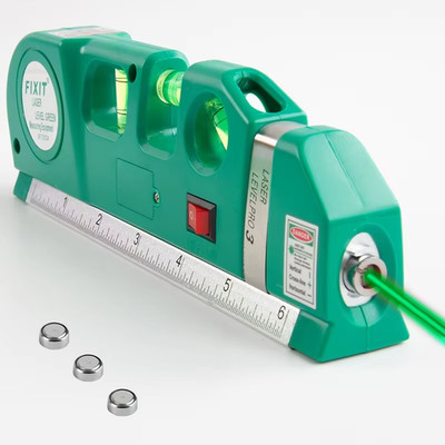 HOMEFISH Easy to Use Laser Level Line Tool Multipurpose Laser Level Kit Standard