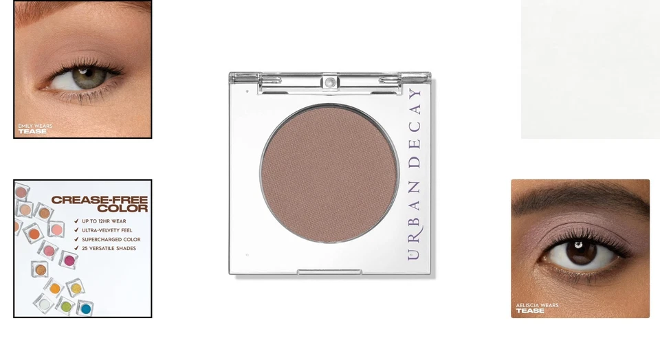 High-Pigment Eyeshadow Single in Cool Taupe Matte - 12HR Crease-Free Formula - Image 2 of 4