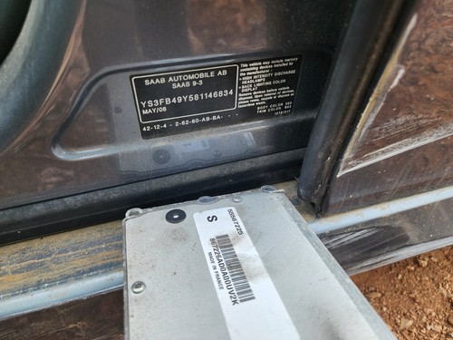 2007-2011 SAAB 9-3 93 2.0T ENGINE CONTROL COMPUTER MODULE ECU ECM PCM 55567225 - Zdjęcie 2 z 3