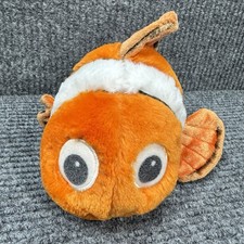Nemo AUTHENTIC Disney Parks Pixar Finding Nemo Orange Clown Fish 10" Plush Toy