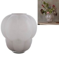 Aytm Uva Dekorative Blumenvase Aus Glas 35 Cm